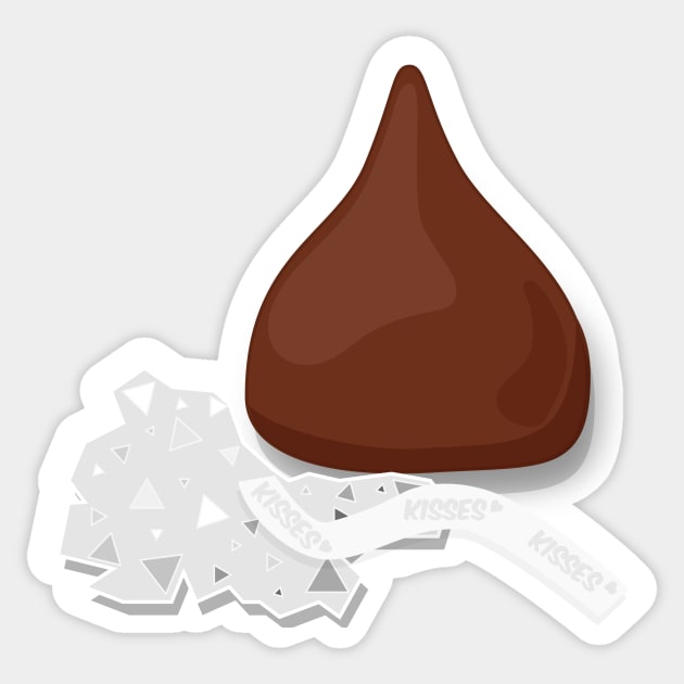 Chocolate Kisses Sticker by Anna._.Mation